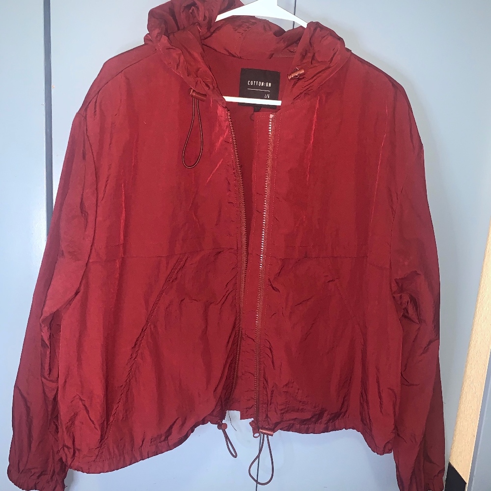 Crop Windbreaker